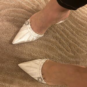 Elegant White Women's Shoes